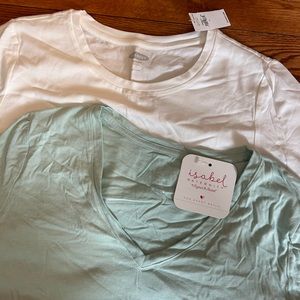 Maternity shirts size Large